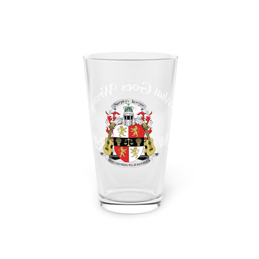 Murphy's Lawyer Pint Glass, 16oz