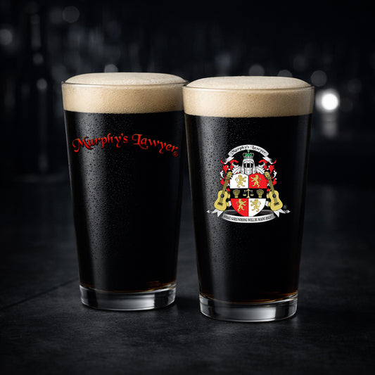 Murphy’s Lawyer® Pint Glass, 16oz