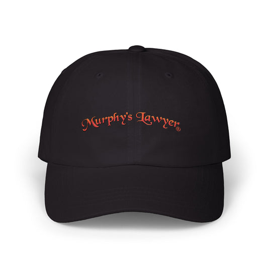 Murphy’s Lawyer® Embroidered Dad Cap (Black)